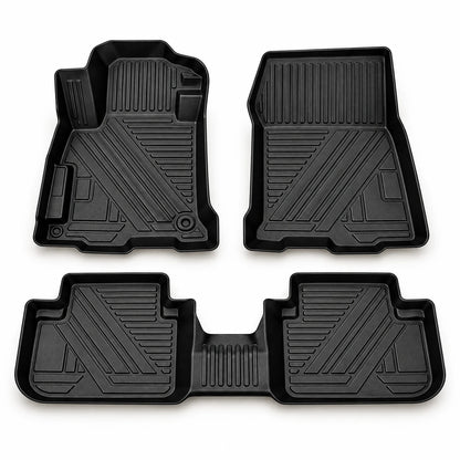 3D Custom-Fit Car Floor Mats with Raised Edges & Boot Tray
